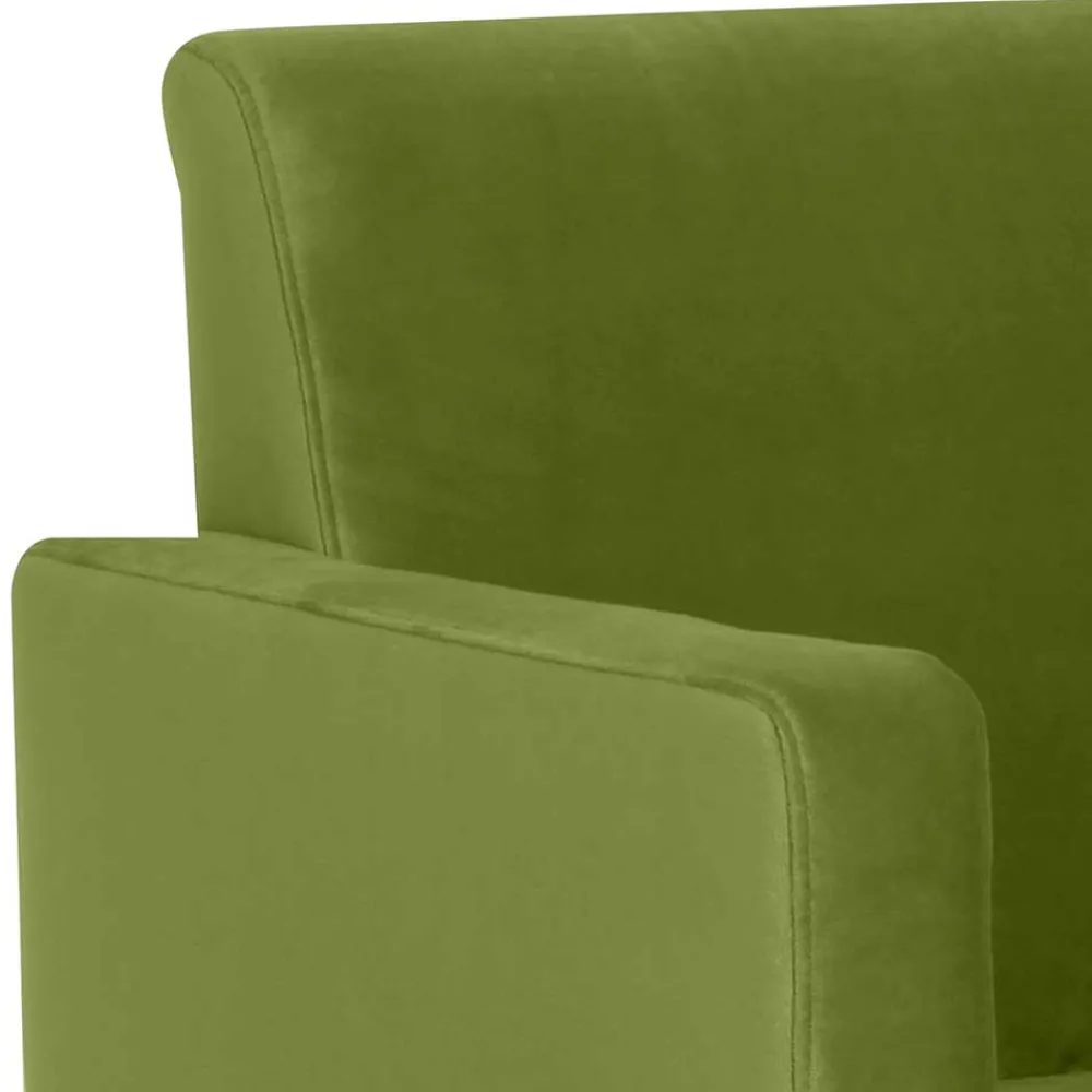 Wohnen Sessel<Wohnzimmer Polstersessel in Oliv Grün - Younger