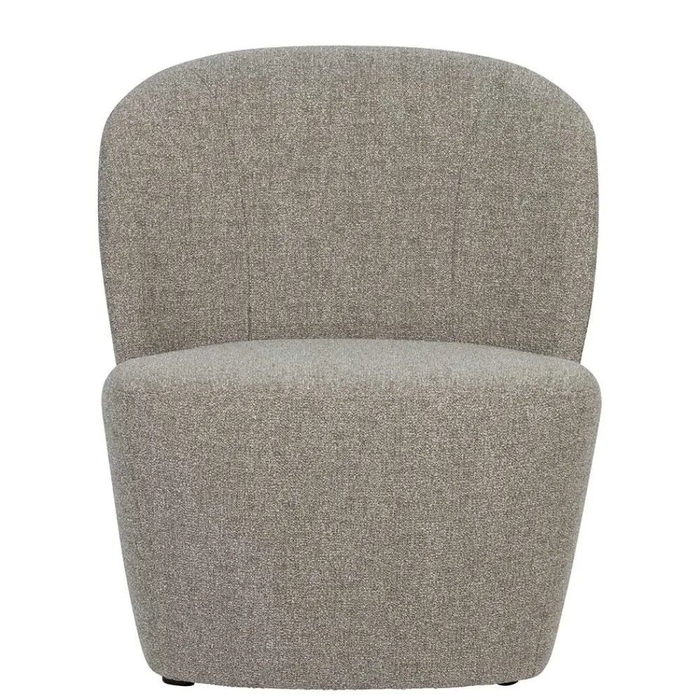 Wohnen Sessel<Wohnzimmer Retro Sessel in Beigegrau - Kastrona