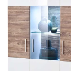 Wohnen Schränke<Wohnzimmer Schrank in Weiß Glanz - Icadro