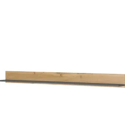 Wohnen Wohnwände<Wohnzimmer Schrank Kombi in Anthrazit - Ahilav (sechsteilig)