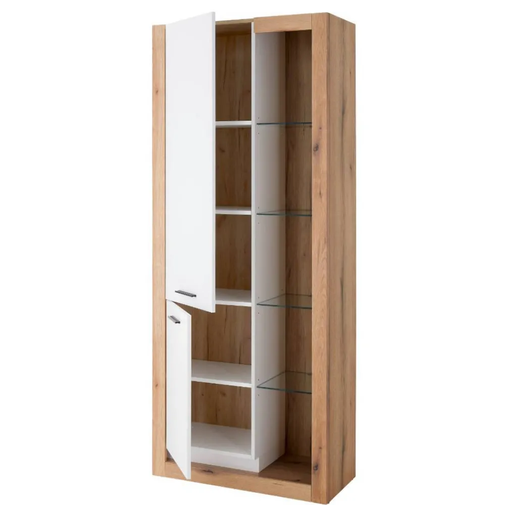 Wohnen Vitrinen<Wohnzimmer Schrank mit fünf offenen Fächern - Adejano