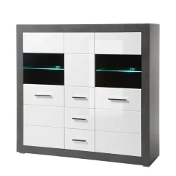 Wohnen Wohnwände<Wohnzimmer Schrank Set modern - Istensa I (zweiteilig)
