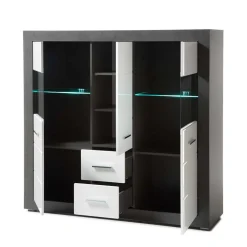 Wohnen Wohnwände<Wohnzimmer Schrank Set modern - Istensa I (zweiteilig)