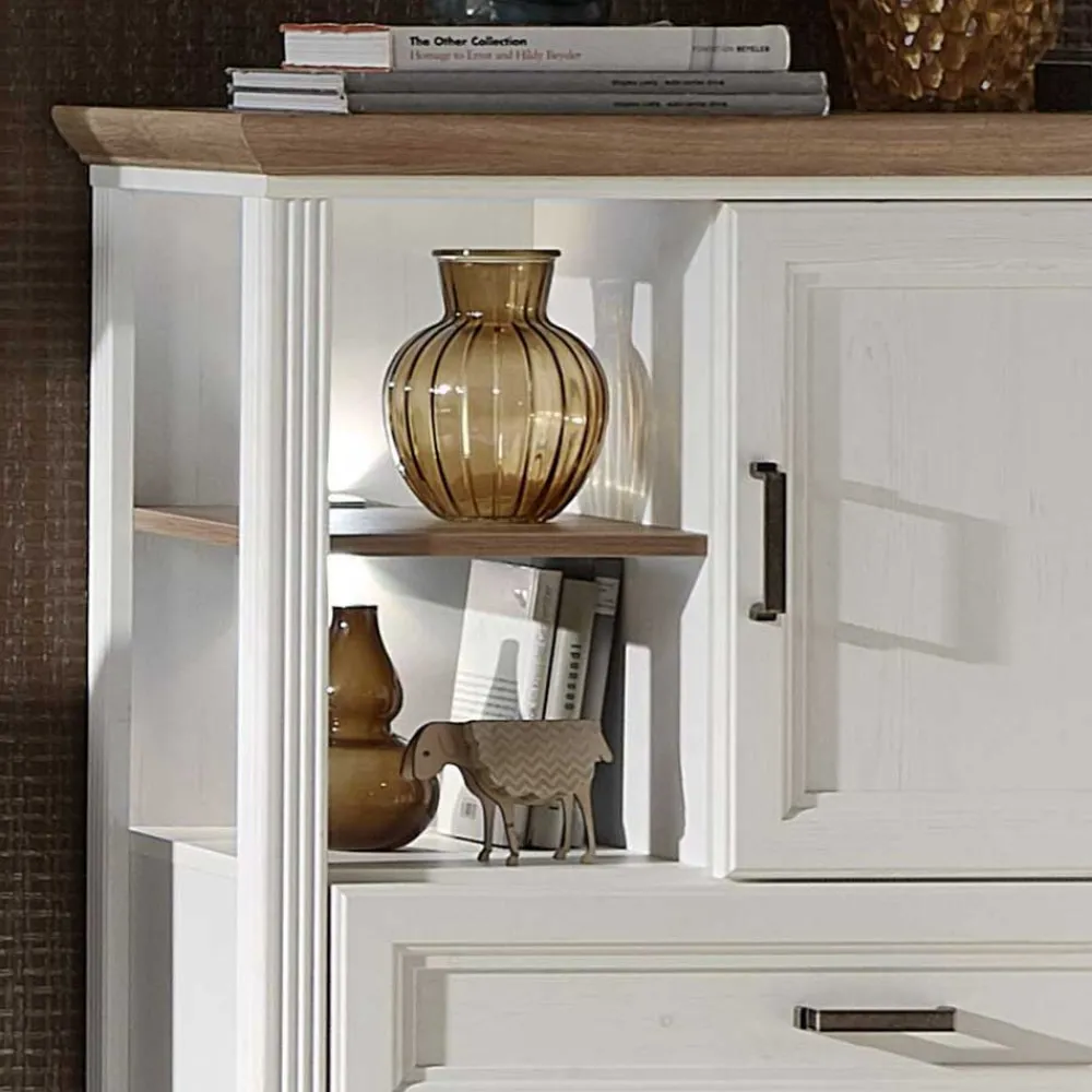Wohnen Wohnwände<Wohnzimmer Schrankmöbel Set - Sinolita (dreiteilig)