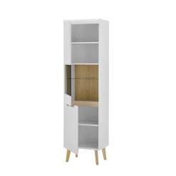 Wohnen Wohnwände<Wohnzimmer Schrankset im Skandi Design - Ginko (vierteilig)