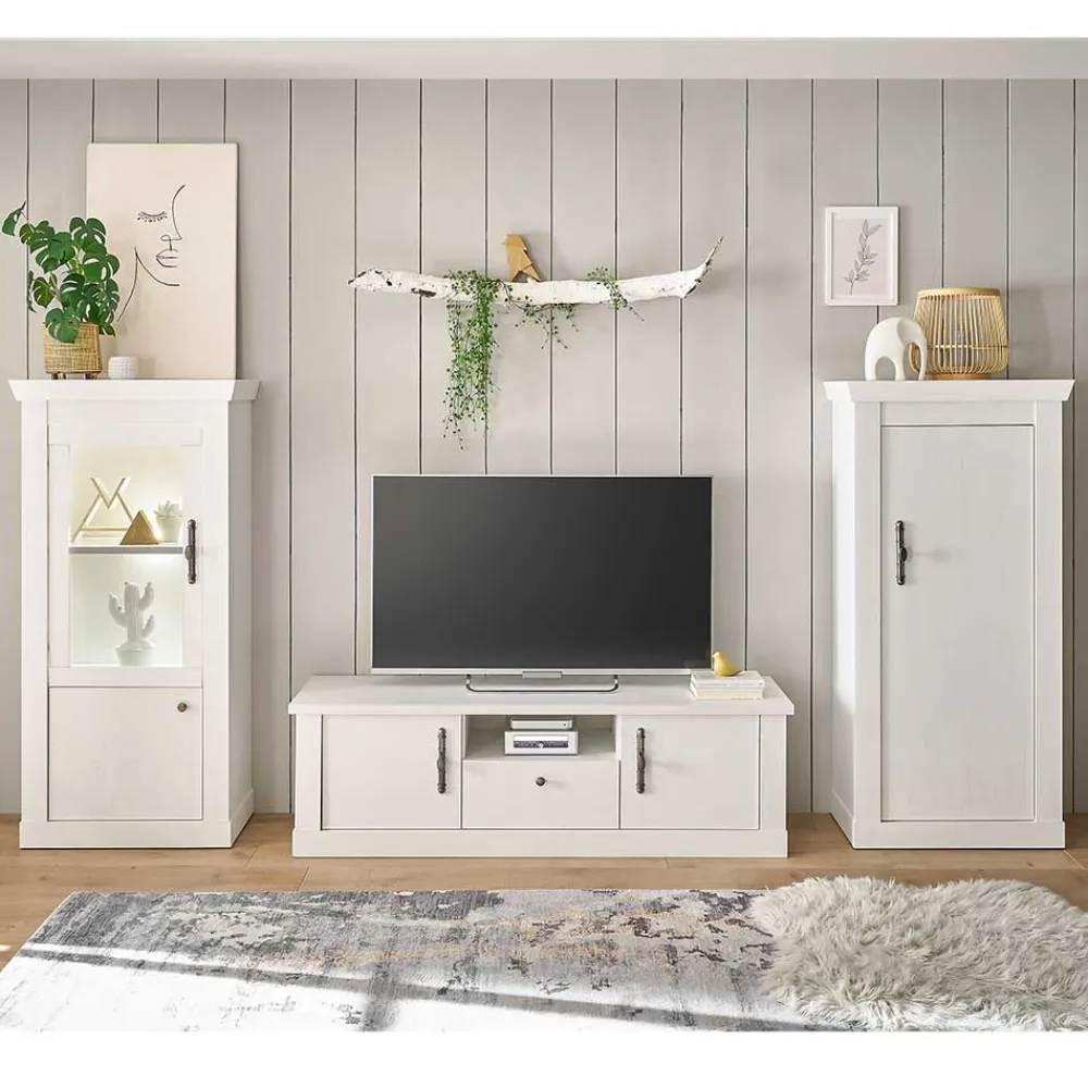 Wohnen Wohnwände<Wohnzimmer Schränke & Regal Set - Liancos (dreiteilig)
