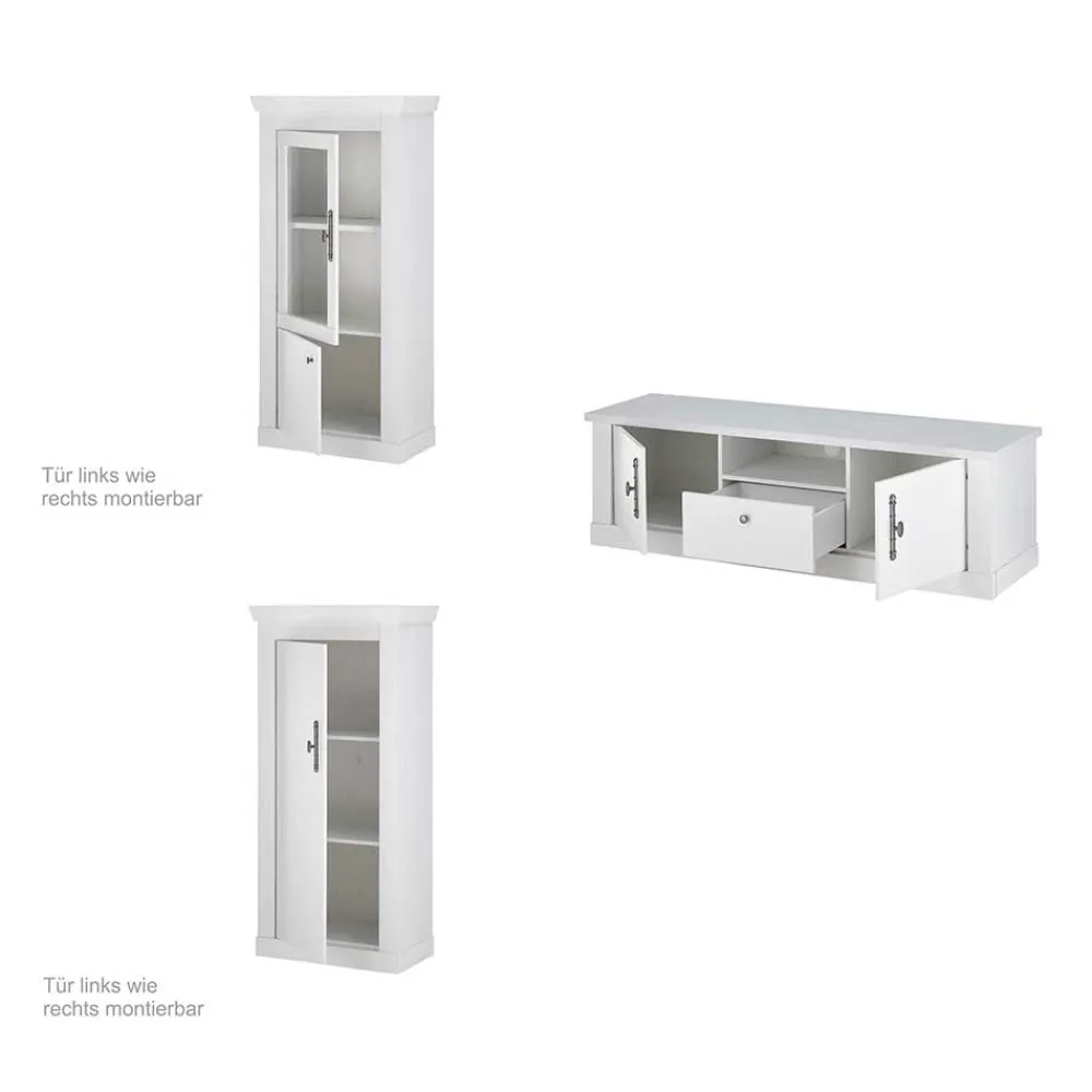 Wohnen Wohnwände<Wohnzimmer Schränke & Regal Set - Liancos (dreiteilig)