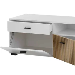 Wohnen Wohnwände<Wohnzimmer Schränke & Regal Set - Nenaloro (vierteilig)