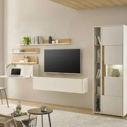 Wohnen Wohnwände<Wohnzimmer Schränke & Regale Set - Nonessia (sechsteilig)