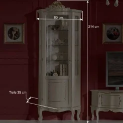 Wohnen Wohnwände<Wohnzimmer Schränke im Barockstil - Datalera (dreiteilig)