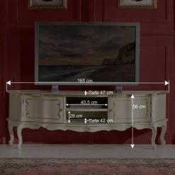 Wohnen Wohnwände<Wohnzimmer Schränke im Barockstil - Datalera (dreiteilig)