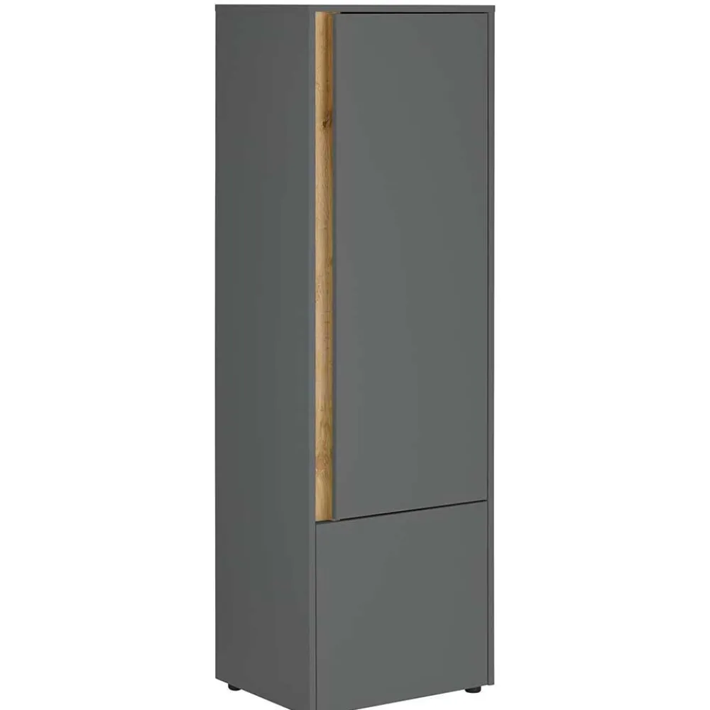 Wohnen Wohnwände<Wohnzimmer Schränke Set modern - Ahilav (vierteilig)