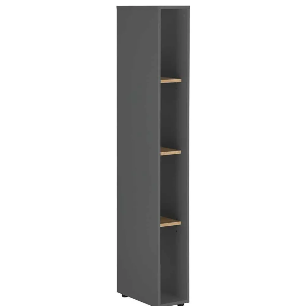 Wohnen Wohnwände<Wohnzimmer Schränke Set modern - Ahilav (vierteilig)