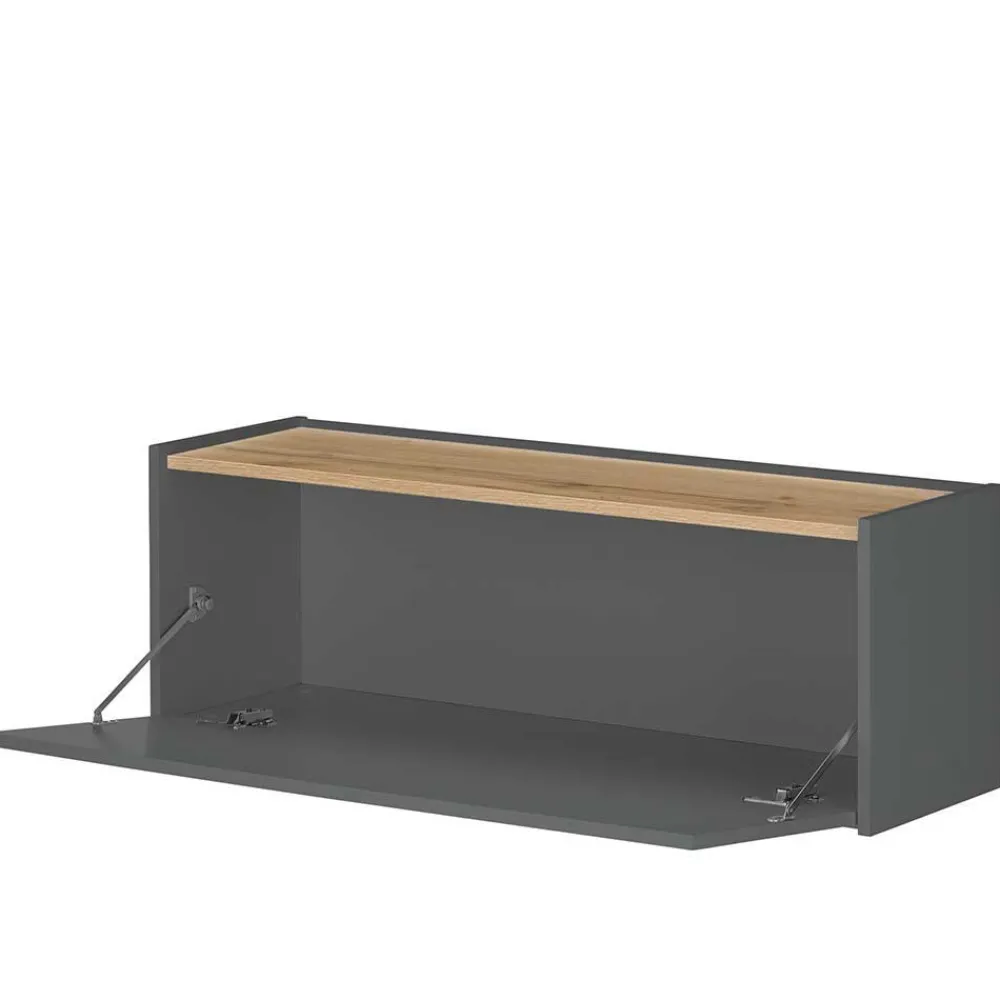 Wohnen Wohnwände<Wohnzimmer Schränke Set modern - Ahilav (vierteilig)
