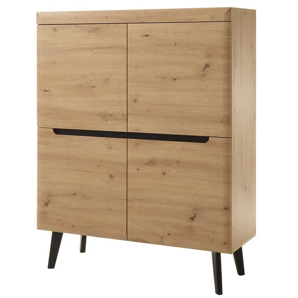 Wohnen Wohnwände<Wohnzimmer Schränke Skandi - Olcian (vierteilig)