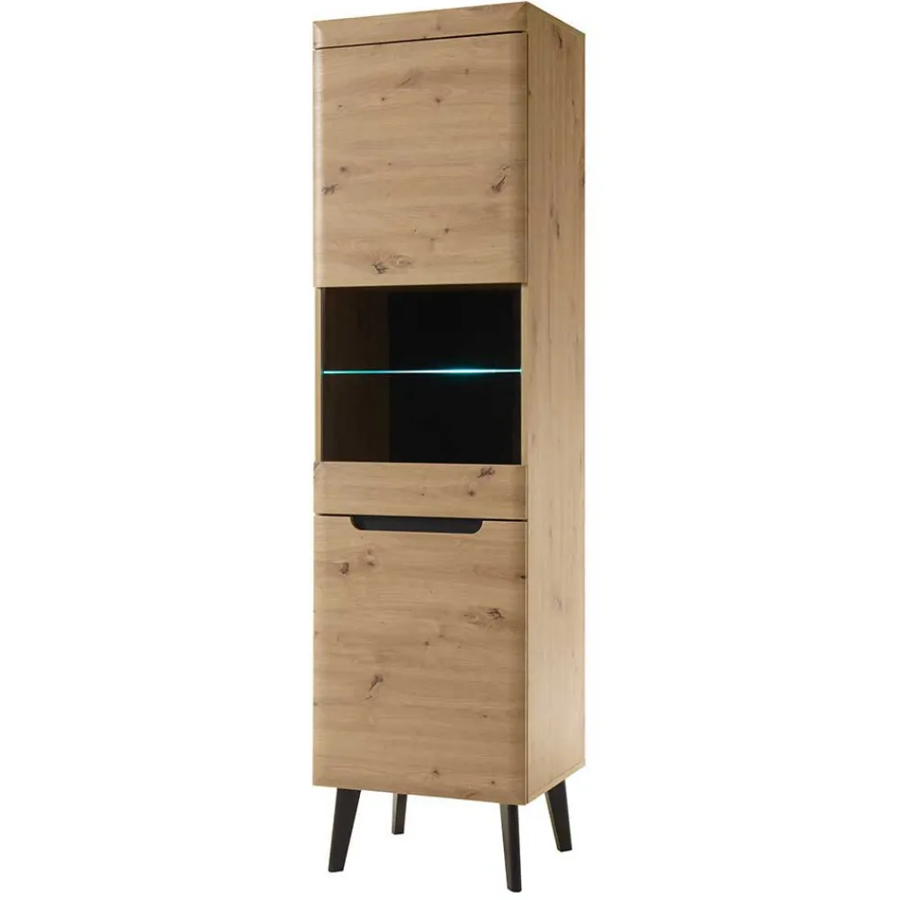 Wohnen Wohnwände<Wohnzimmer Schränke Skandi - Olcian (vierteilig)
