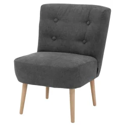 Wohnen Sessel<Wohnzimmer Sessel in Anthrazit - Rionja