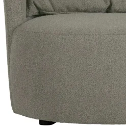 Wohnen Sessel<Wohnzimmer Sessel in hellem Grau Buklee - Highlamp