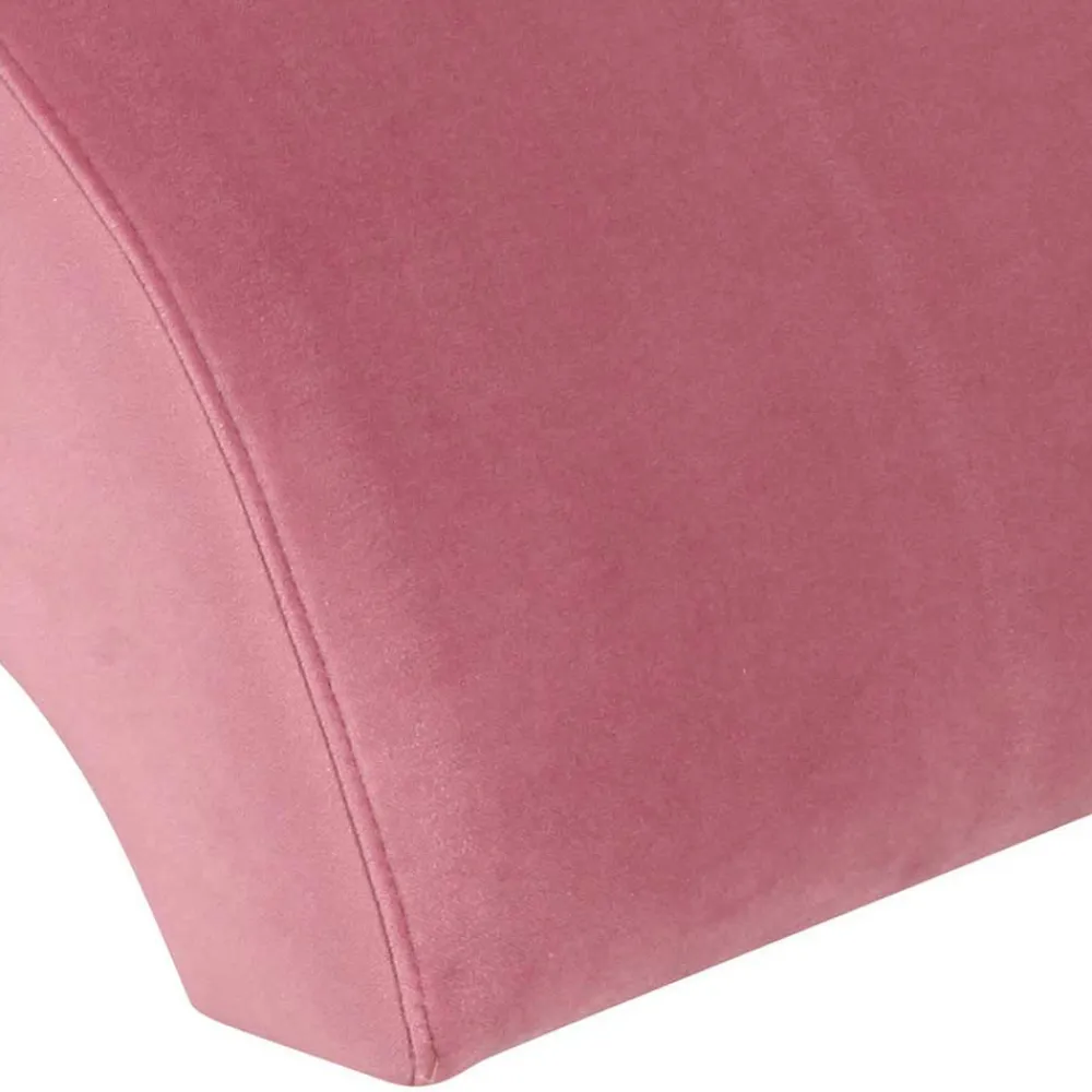 Wohnen Sessel<Wohnzimmer Sessel in Rosa und Nussbaum - Jily
