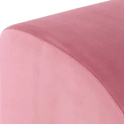 Wohnen Sessel<Wohnzimmer Sessel in Rosa und Nussbaum - Jily
