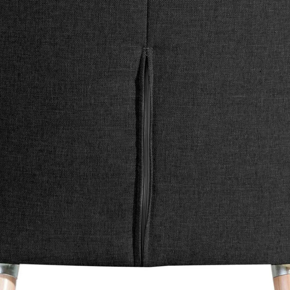Wohnen Sessel<Wohnzimmer Sessel in Schwarz Stoffbezug - Adaliz