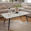 Wohnen Tische<Wohnzimmer Sofatisch aus Keramik Marmor Optik - Havanna