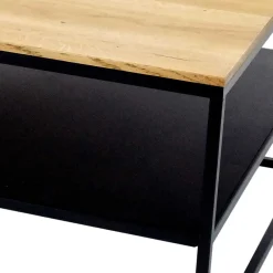 Wohnen Tische<Wohnzimmer Tisch aus Eiche massiv & Metall - Sisam