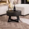 Wohnen Tische<Wohnzimmer Tisch in Schwarzbraun - Myranga