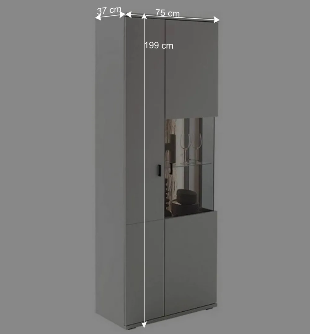 Wohnen Wohnwände<Wohnzimmer TV Anbauwand 270 cm breit - Apulco (dreiteilig)