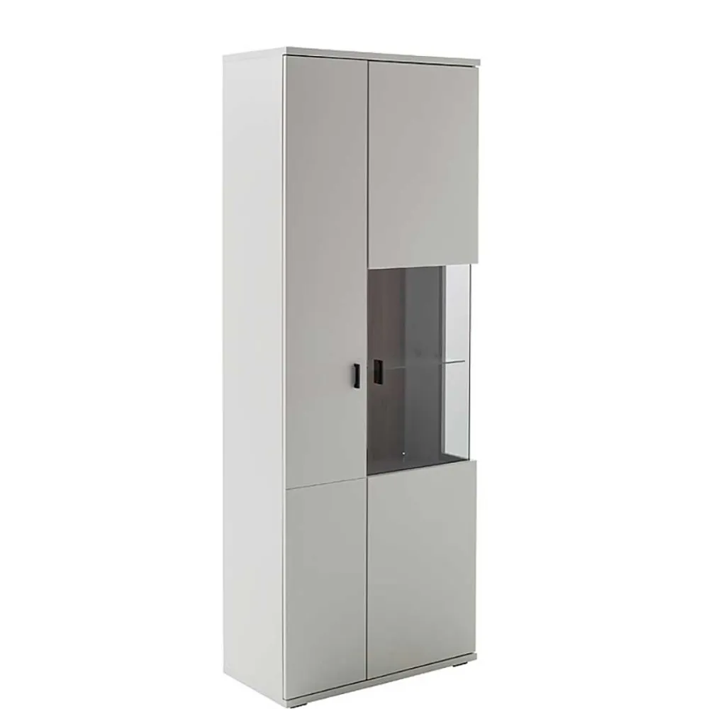 Wohnen Wohnwände<Wohnzimmer TV Anbauwand 270 cm breit - Apulco (dreiteilig)