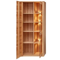 Wohnen Wohnwände<Wohnzimmer TV Anbauwand Möbelset - Amyonta (vierteilig)