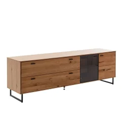 Wohnen Wohnwände<Wohnzimmer TV Wohnwand modern - Drinidad (vierteilig)