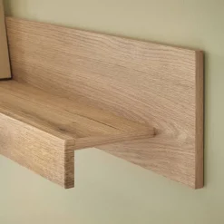 Wohnen Wohnwände<Wohnzimmer TV-Möbel-Set in Eiche - Brocus (vierteilig)
