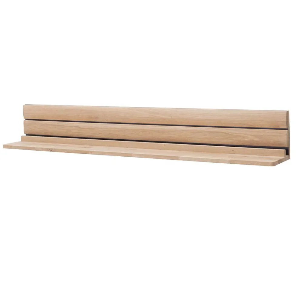 Wohnen Regale<Wohnzimmer Wandboard aus hellem Massivholz - Azzurian