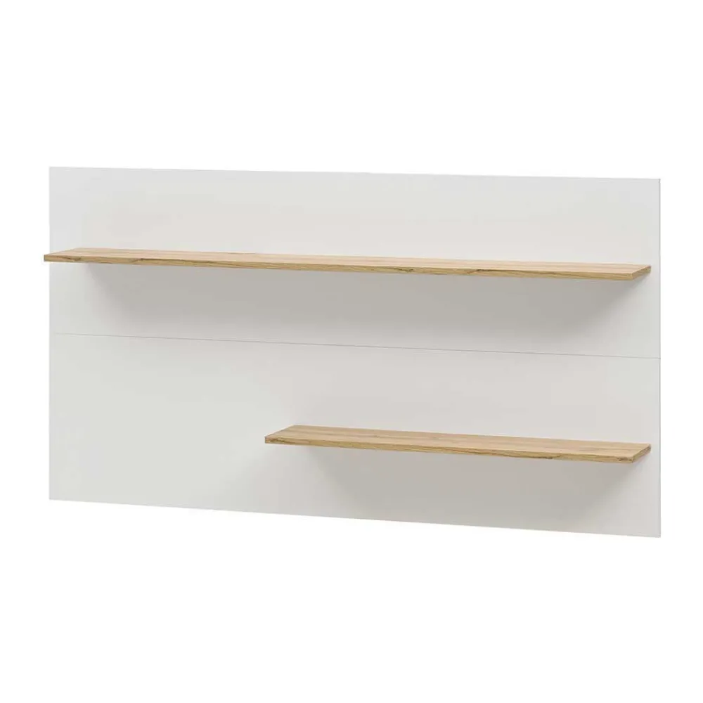 Wohnen Wohnwände<Wohnzimmer Wandregal & TV Board - Nonessia (zweiteilig)