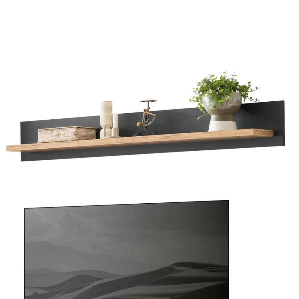 Wohnen Wohnwände<Wohnzimmer Wohnwand - Landhaus modern - Lionel (vierteilig)
