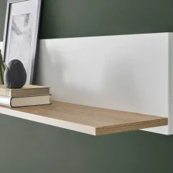 Wohnen Wohnwände<Wohnzimmer Wohnwand Set zweifarbig - Nenaloro (dreiteilig)