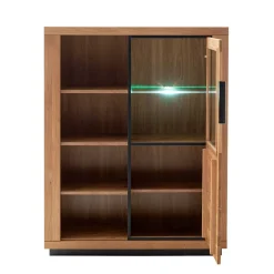 Wohnen Wohnwände<Wohnzimmer Wohnwand teilmassiv - Vlacoma (vierteilig)