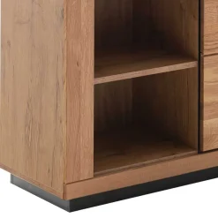 Wohnen Wohnwände<Wohnzimmer Wohnwand teilmassiv - Vlacoma (vierteilig)