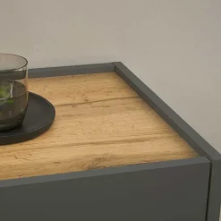 Wohnen Wohnwände<Wohnzimmer Wohnwandmöbel Kombi - Ahilav (vierteilig)
