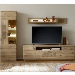 Wohnen Wohnwände<Wohnzimmer Wohnwandmöbel Set - Losiamos (dreiteilig)