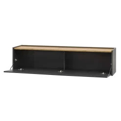 Wohnen Wohnwände<Wohnzimmermöbel Set 450 cm breit - Ahilav (vierteilig)