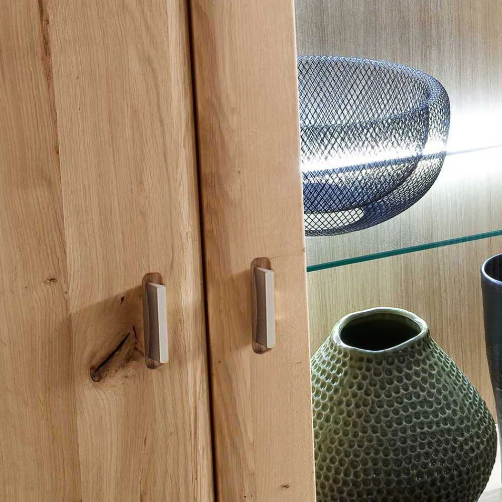 Wohnen Wohnwände<Wohnzimmermöbel Set aus Holz - Destal (dreiteilig)
