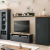Wohnen Wohnwände<Wohnzimmermöbel TV Anbauwand Set - Lionel (vierteilig)