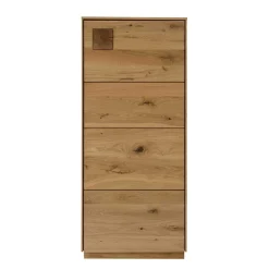 Wohnen Vitrinen<Wohnzimmerschrank aus Wildeiche massiv - Millena
