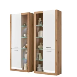 Wohnen Vitrinen<Wohnzimmerschrank Duo modern - Adejano (zweiteilig)