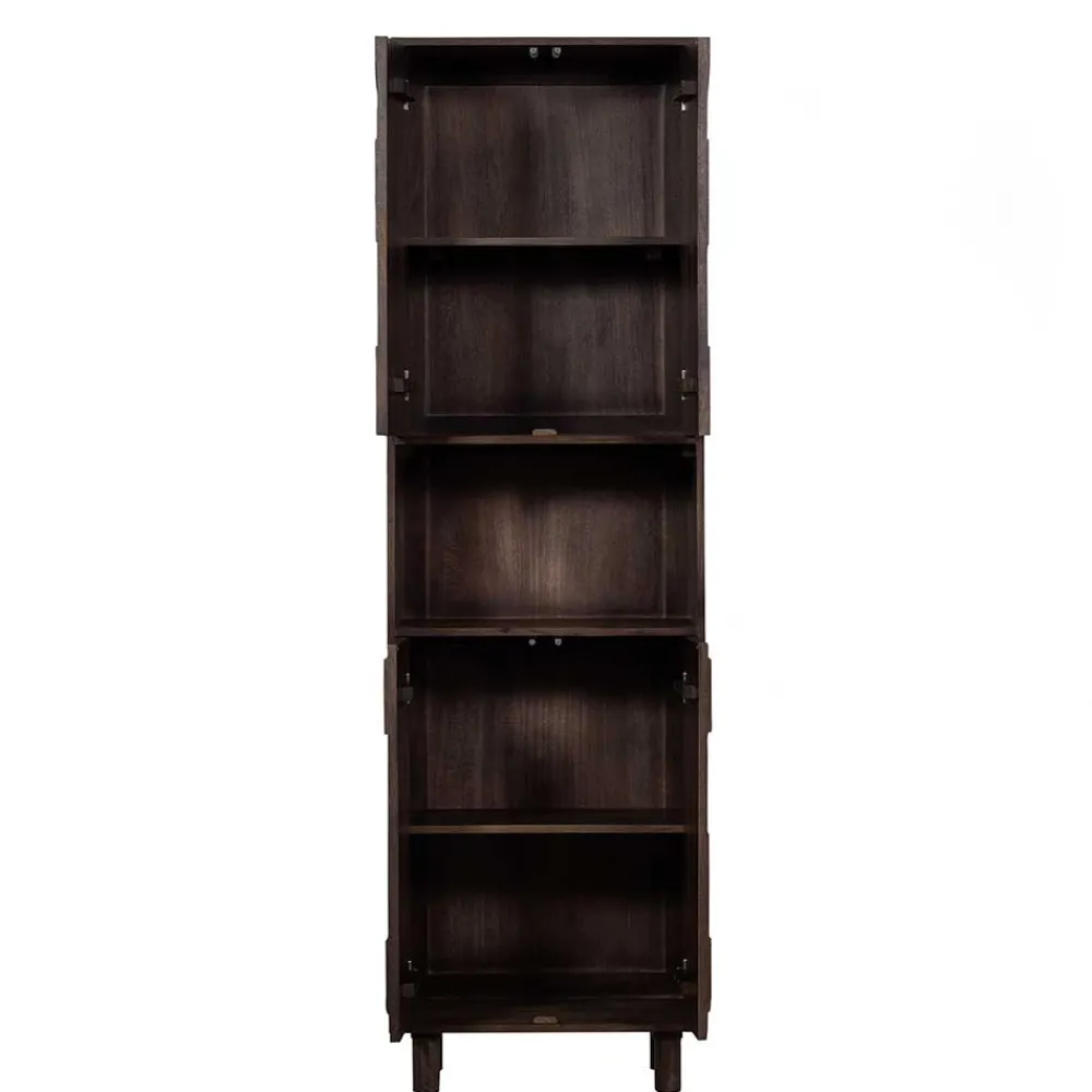 Wohnen Vitrinen<Wohnzimmerschrank in Walnussfarben - Luisa