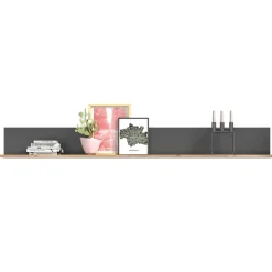 Wohnen Wohnwände<Wohnzimmerschränke & Regal - TV Wand - Lucios (vierteilig)