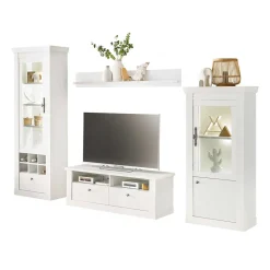 Wohnen Wohnwände<Wohnzimmerschränke & Wandboard Set - Liancos (vierteilig)