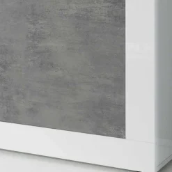 Wohnen Wohnwände<Wohnzimmerschränke in Beton Optik - Narandu (zweiteilig)